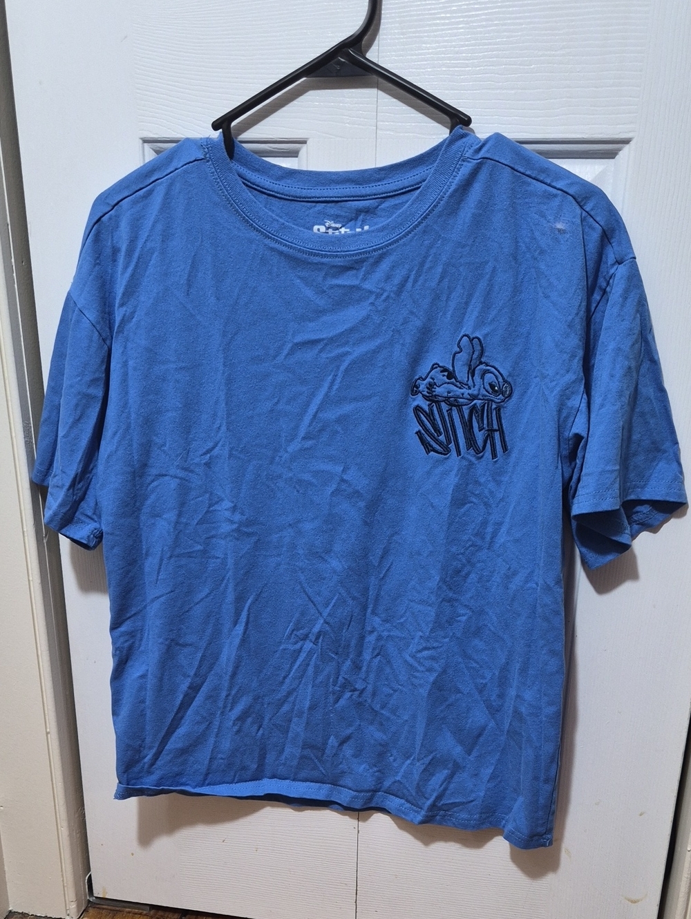 STITCH! Nixon Short-Sleeve Graphic Tee in Sky Blue